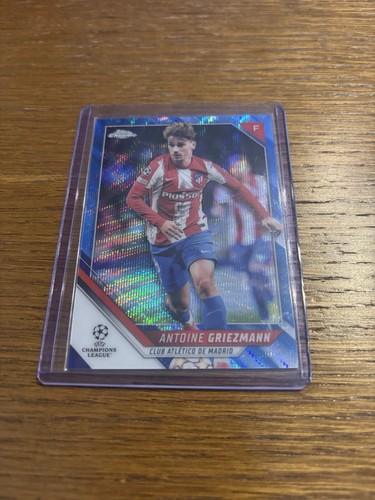 Topps chrome blue - chrome, wave