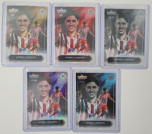 Johnny cardoso topps summer - topps,