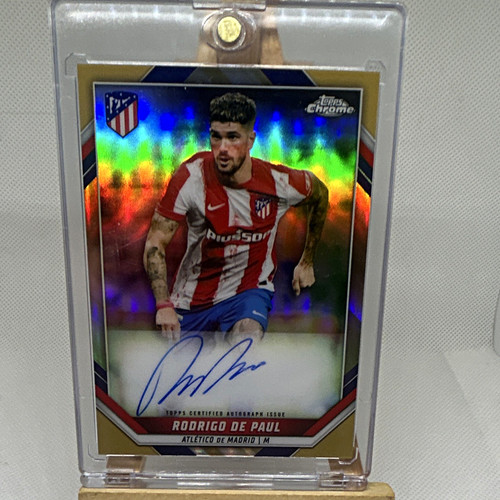 Topps chrome 2021 atletico - chrome,
