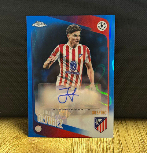 Topps chrome ucc julián - chrome,