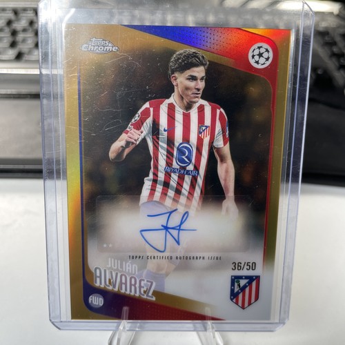 Julian alvarez auto topps - julian,